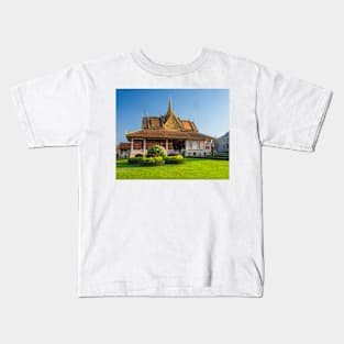 The Moonlight Pavilion, Phnom Penh Kids T-Shirt